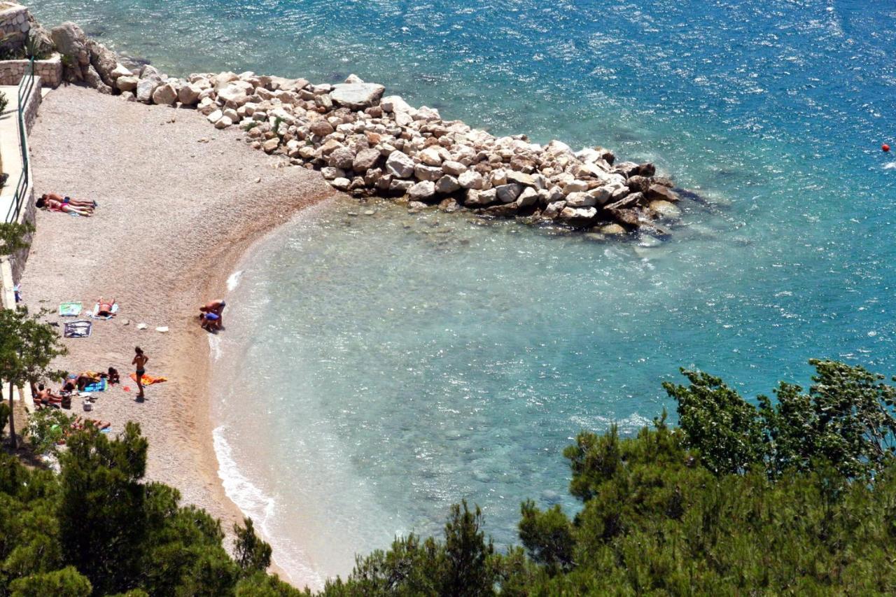 Apartments With A Parking Space Brela, Makarska - 11552 Exteriör bild