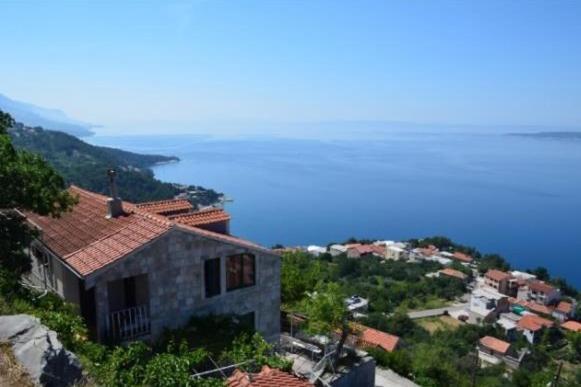 Apartments With A Parking Space Brela, Makarska - 11552 Exteriör bild